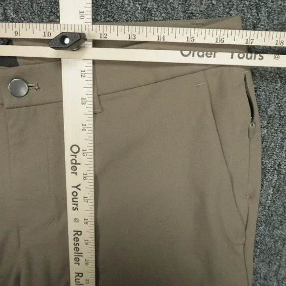 Lululemon Pants Men 33x27 Brown ABC Classic 5 Pocket Trouser Straight Warpstreme